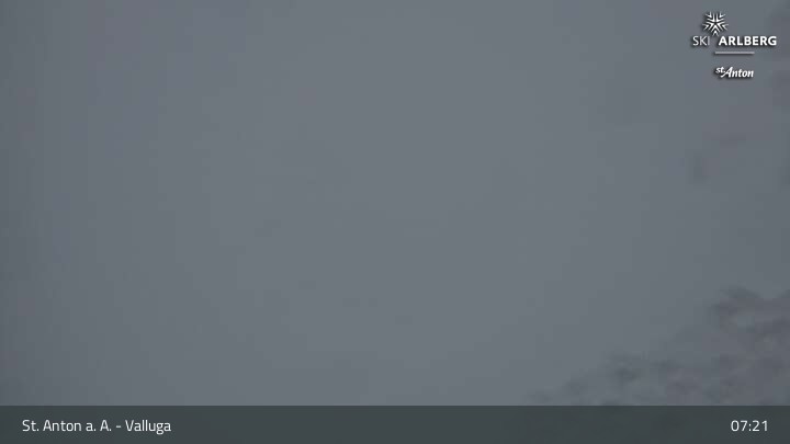 Archived image Webcam Valluga mountain in St. Anton
