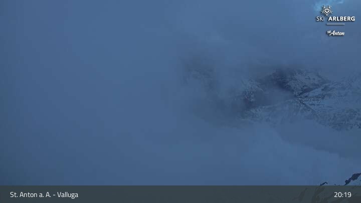 Archiv Foto Webcam St. Anton: Ausblick Valluga