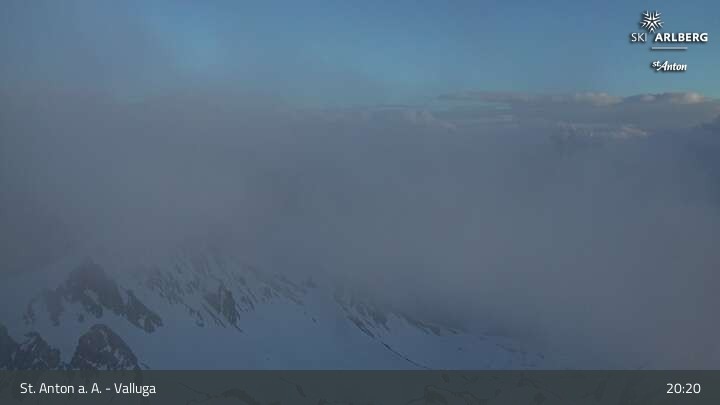 Archiv Foto Webcam St. Anton: Ausblick Valluga