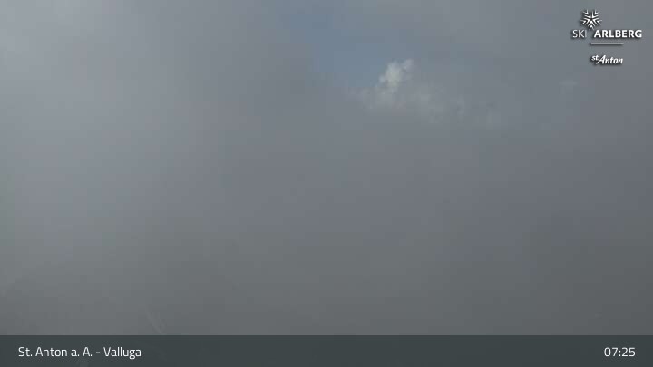 Archived image Webcam Valluga mountain in St. Anton
