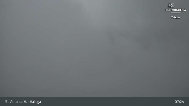 Archived image Webcam Valluga mountain in St. Anton