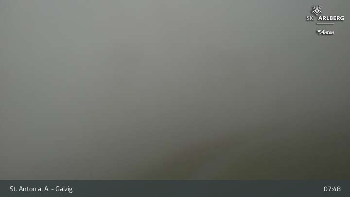 Archived image Webcam Galzig Mountain (St. Anton)