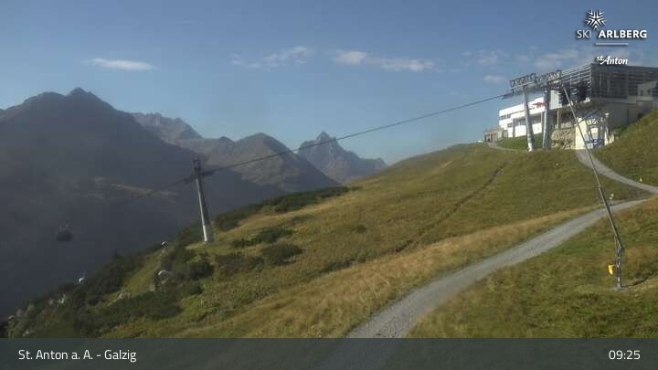 Archiv Foto Webcam St. Anton am Arlberg - Galzig Bergstation
