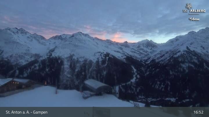 Archiv Foto Webcam Gampen Restaurant