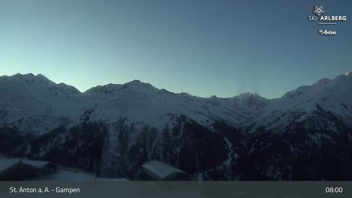 Archived image Webcam Gampen (Mountain Restaurant)