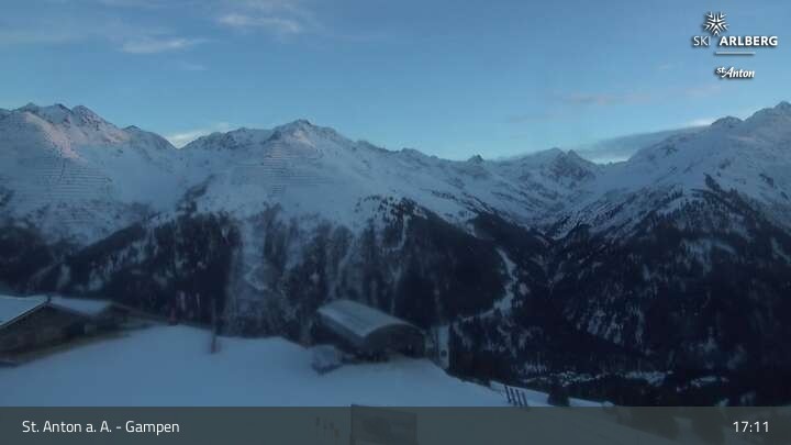 Archived image Webcam Gampen (Mountain Restaurant)