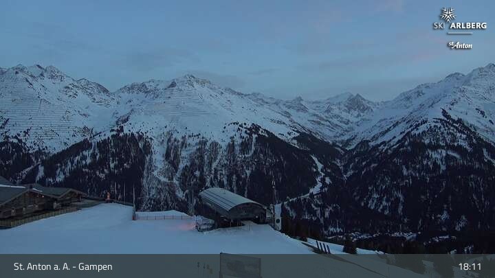 Archiv Foto Webcam Gampen Restaurant