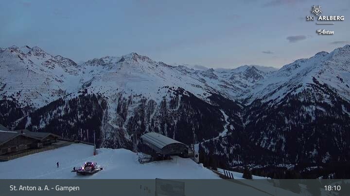 Archiv Foto Webcam Gampen Restaurant