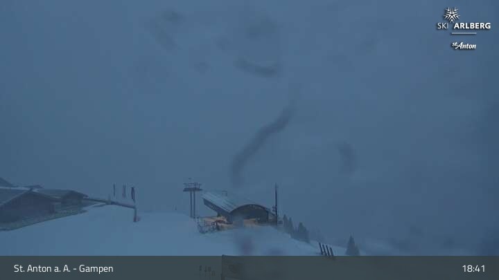 Archiv Foto Webcam Gampen Restaurant