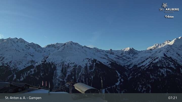 Archiv Foto Webcam Gampen Restaurant