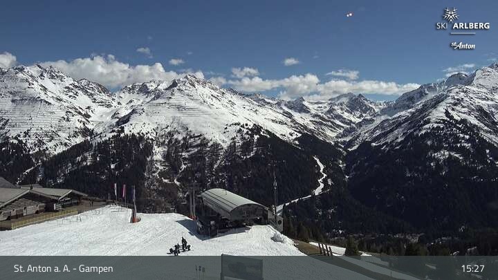 Archiv Foto Webcam Gampen Restaurant