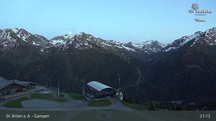 Archiv Foto Webcam Gampen Restaurant