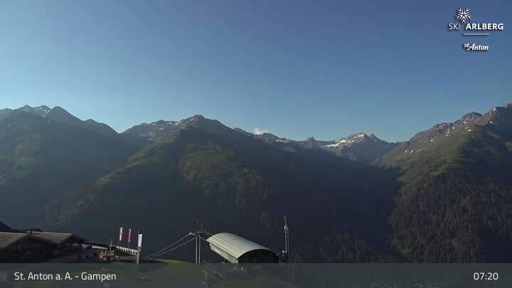 Archiv Foto Webcam Gampen Restaurant
