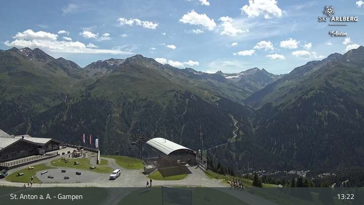 Archiv Foto Webcam Gampen Restaurant