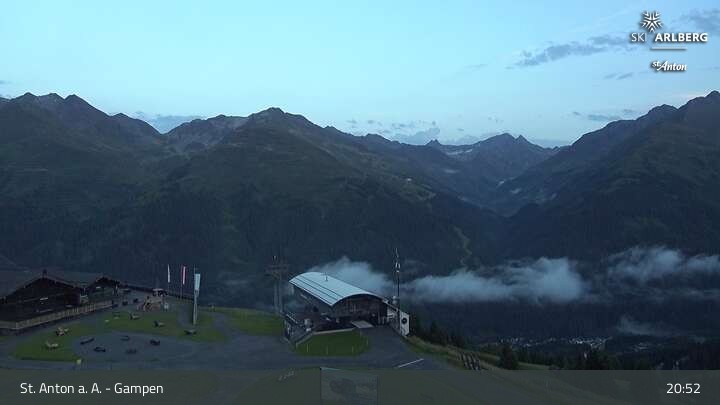 Archiv Foto Webcam Gampen Restaurant