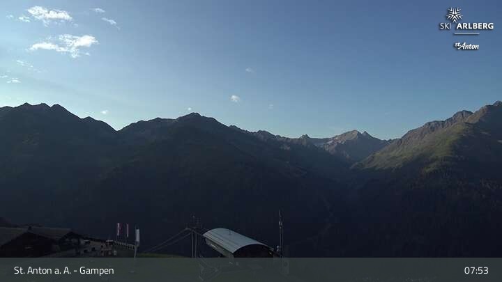 Archiv Foto Webcam Gampen Restaurant
