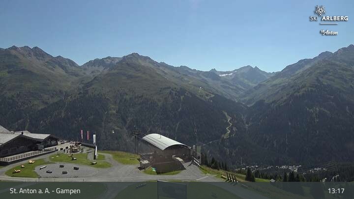 Archiv Foto Webcam Gampen Restaurant