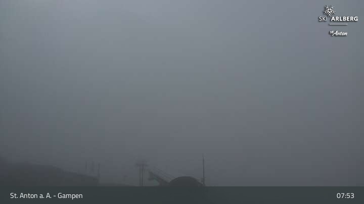 Archived image Webcam Gampen (Mountain Restaurant)