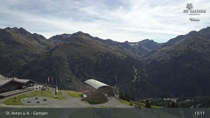 Archiv Foto Webcam Gampen Restaurant