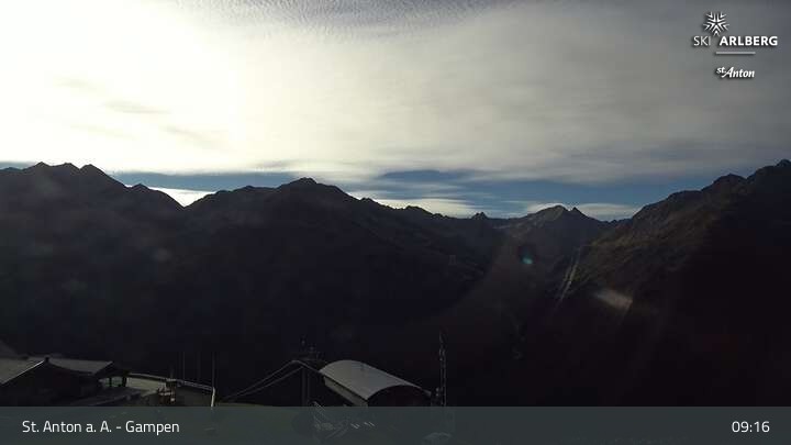 Archived image Webcam Gampen (Mountain Restaurant)