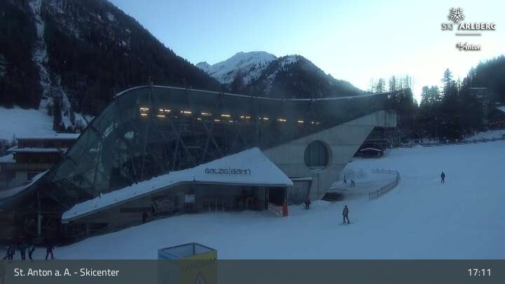Archiv Foto Webcam Skicenter St. Anton am Arlberg