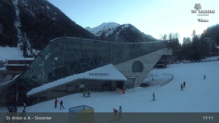 Archiv Foto Webcam Skicenter St. Anton am Arlberg