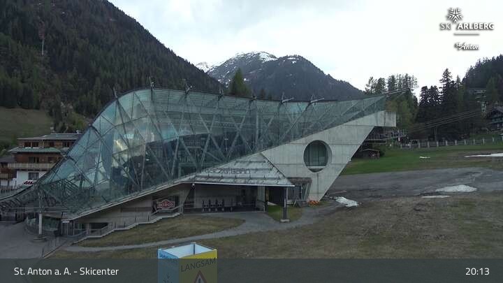 Archiv Foto Webcam Skicenter St. Anton am Arlberg