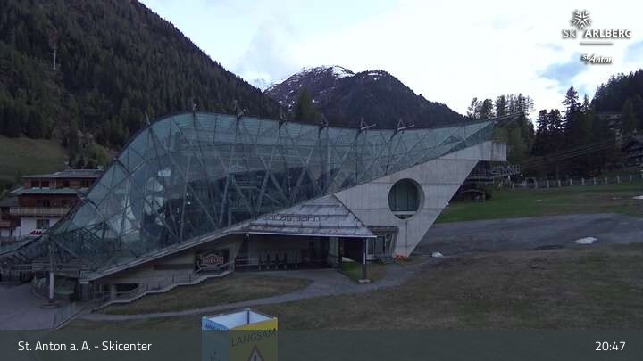 Archiv Foto Webcam Skicenter St. Anton am Arlberg