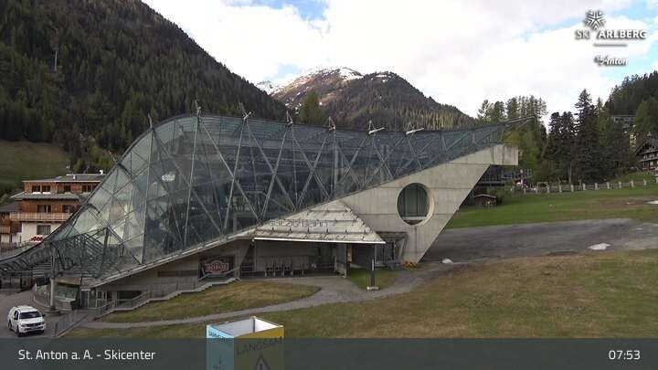 Archiv Foto Webcam Skicenter St. Anton am Arlberg