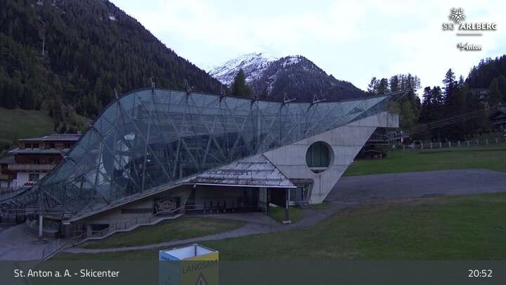 Archiv Foto Webcam Skicenter St. Anton am Arlberg
