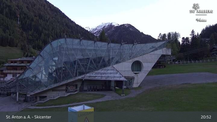 Archiv Foto Webcam Skicenter St. Anton am Arlberg