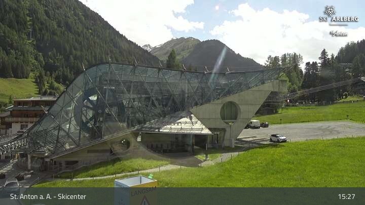 Archiv Foto Webcam Skicenter St. Anton am Arlberg