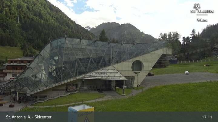 Archiv Foto Webcam Skicenter St. Anton am Arlberg