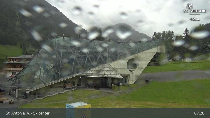 Archiv Foto Webcam Skicenter St. Anton am Arlberg