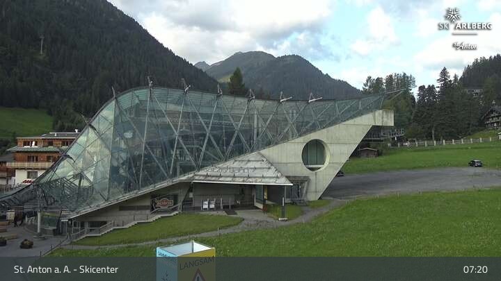 Archiv Foto Webcam Skicenter St. Anton am Arlberg
