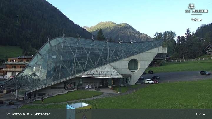 Archiv Foto Webcam Skicenter St. Anton am Arlberg