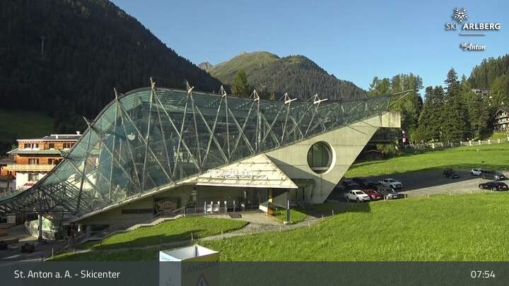 Archiv Foto Webcam Skicenter St. Anton am Arlberg