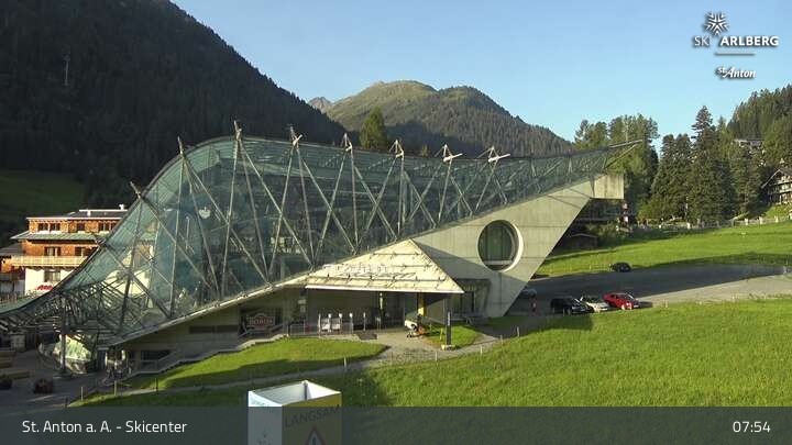 Archiv Foto Webcam Skicenter St. Anton am Arlberg