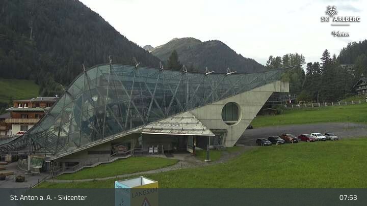 Archiv Foto Webcam Skicenter St. Anton am Arlberg