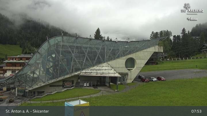 Archiv Foto Webcam Skicenter St. Anton am Arlberg