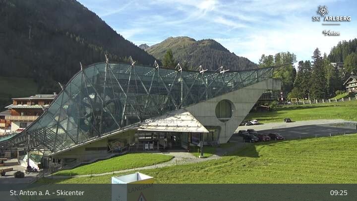 Archiv Foto Webcam Skicenter St. Anton am Arlberg