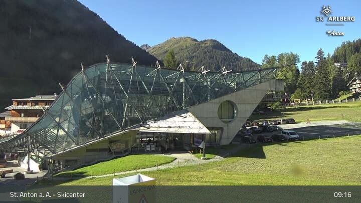 Archiv Foto Webcam Skicenter St. Anton am Arlberg