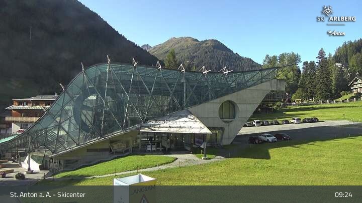 Archiv Foto Webcam Skicenter St. Anton am Arlberg