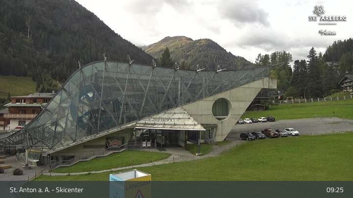 Archiv Foto Webcam Skicenter St. Anton am Arlberg