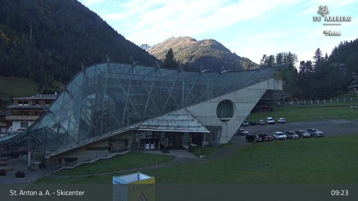 Archiv Foto Webcam Skicenter St. Anton am Arlberg