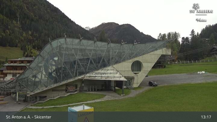 Archiv Foto Webcam Skicenter St. Anton am Arlberg
