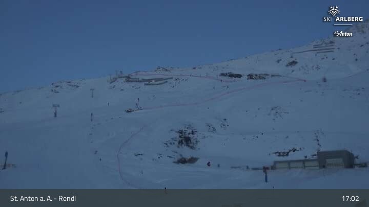 Archiv Foto Webcam Bergrestaurant Rendl (Arlberg)