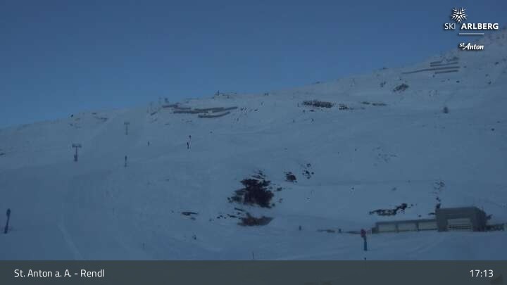 Archiv Foto Webcam Bergrestaurant Rendl (Arlberg)
