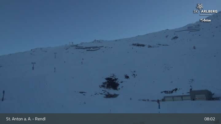 Archiv Foto Webcam Bergrestaurant Rendl (Arlberg)