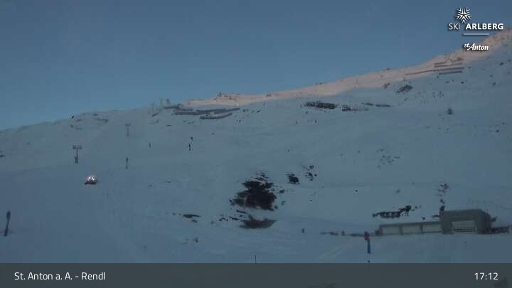 Archiv Foto Webcam Bergrestaurant Rendl (Arlberg)